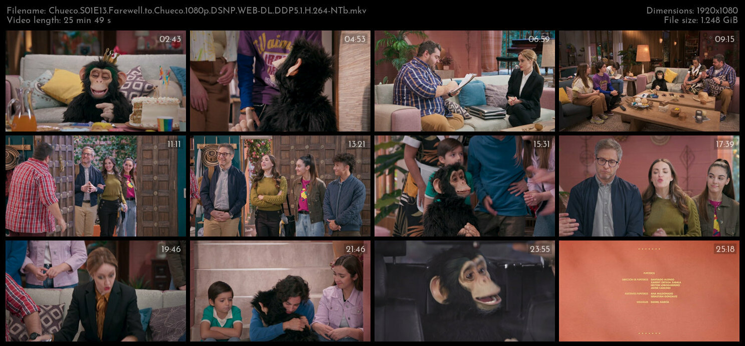 Chueco S01E13 Farewell to Chueco 1080p DSNP WEB DL DDP5 1 H 264 NTb TGx