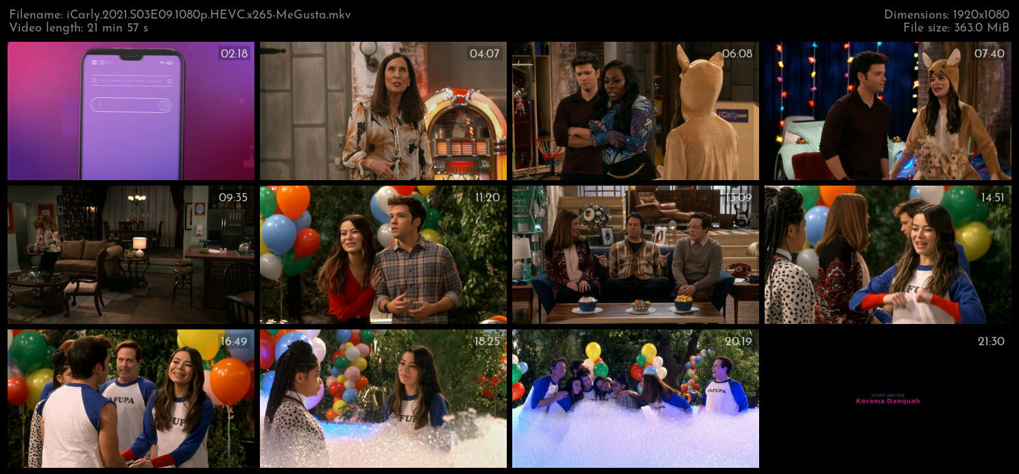 iCarly 2021 S03E09 1080p HEVC x265 MeGusta TGx