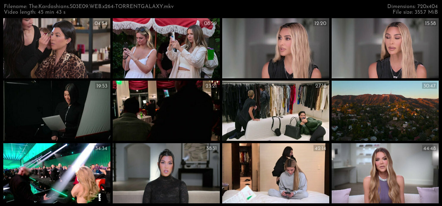 The Kardashians S03E09 WEB x264 TORRENTGALAXY