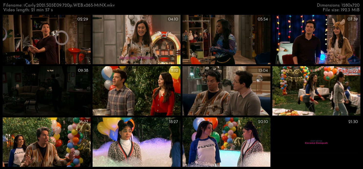 iCarly 2021 S03E09 720p WEB x265 MiNX TGx