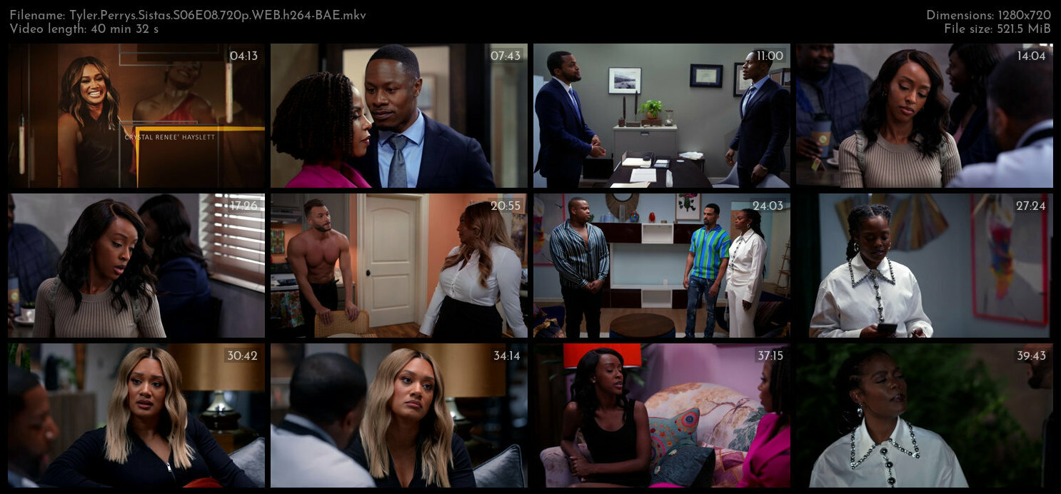 Tyler Perrys Sistas S06E08 720p WEB h264 BAE TGx