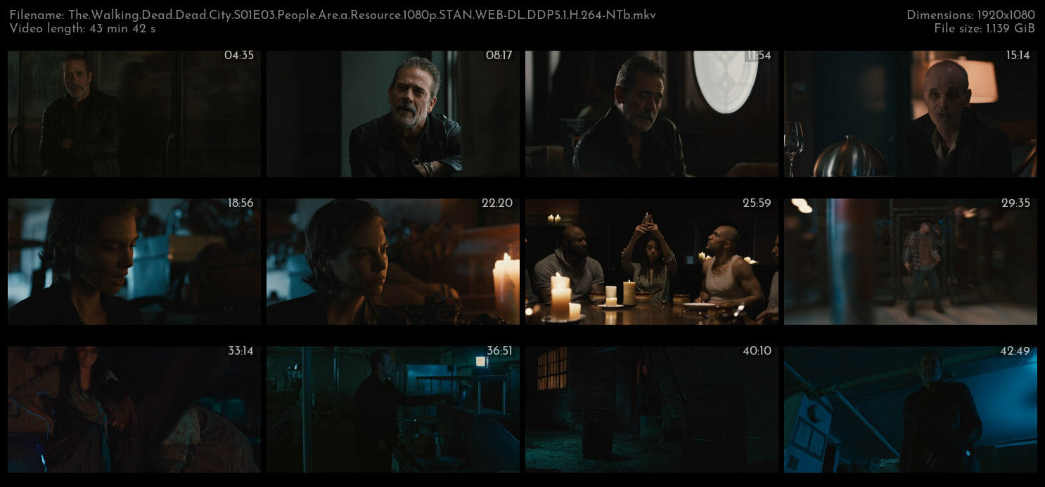 The Walking Dead Dead City S01E03 People Are a Resource 1080p STAN WEB DL DDP5 1 H 264 NTb TGx