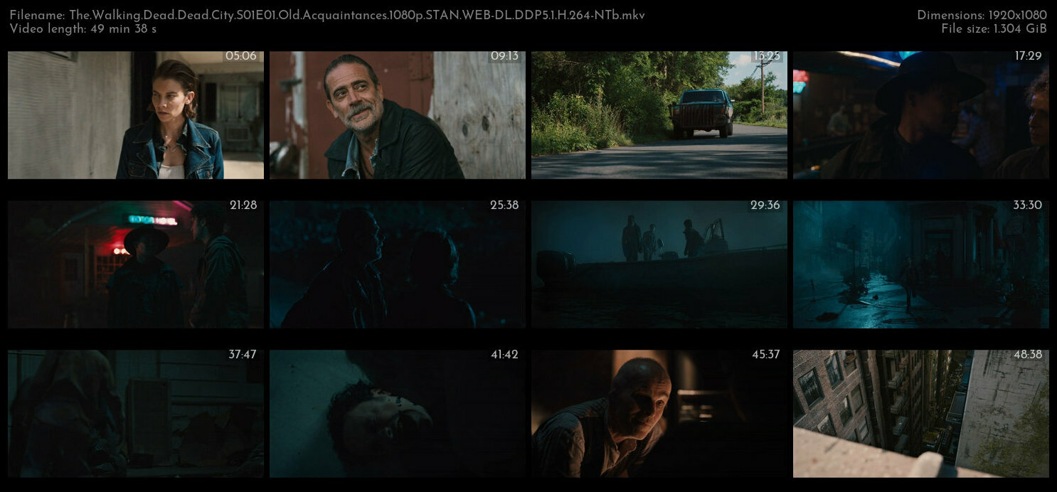 The Walking Dead Dead City S01E01 Old Acquaintances 1080p STAN WEB DL DDP5 1 H 264 NTb TGx