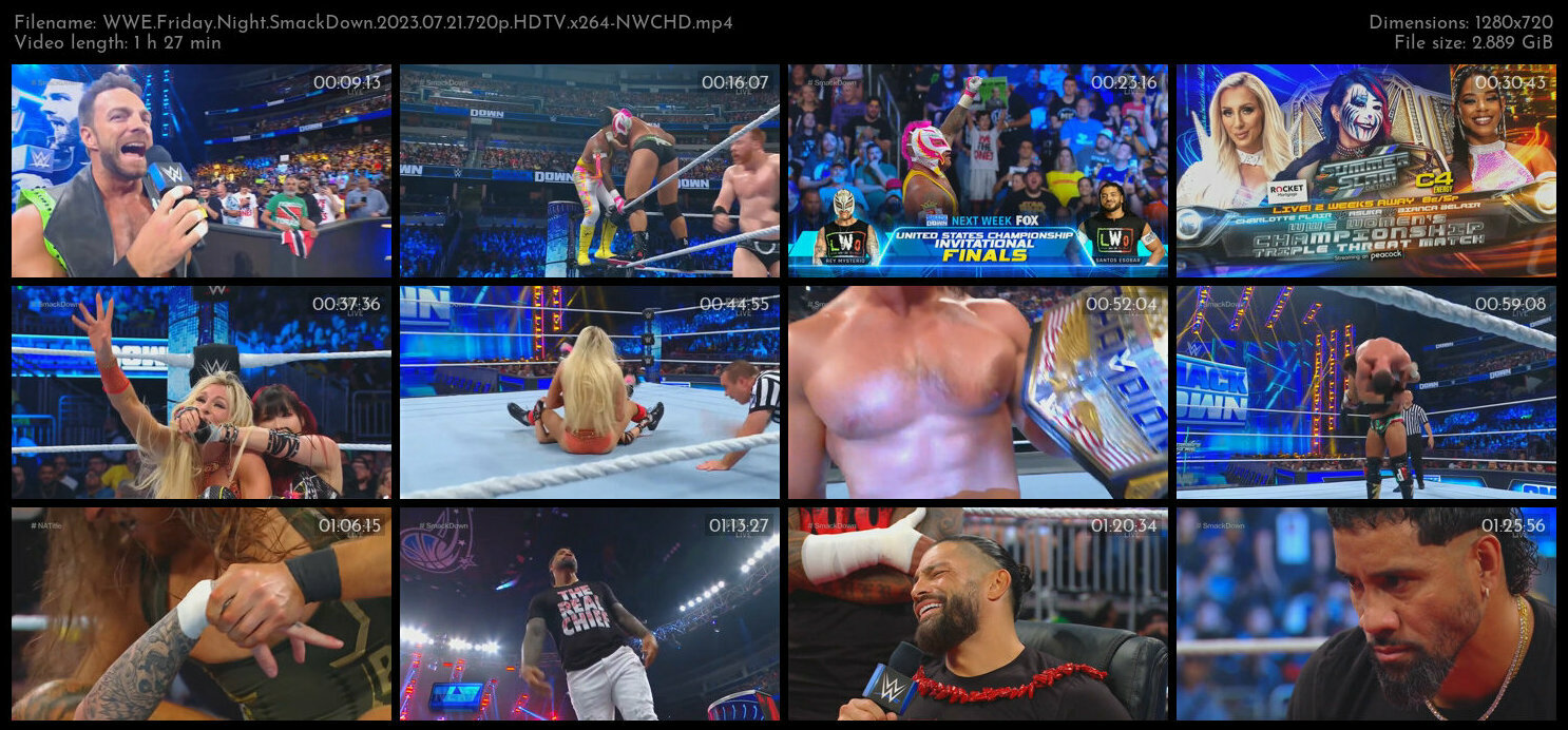WWE Friday Night SmackDown 2023 07 21 720p HDTV x264 NWCHD TGx