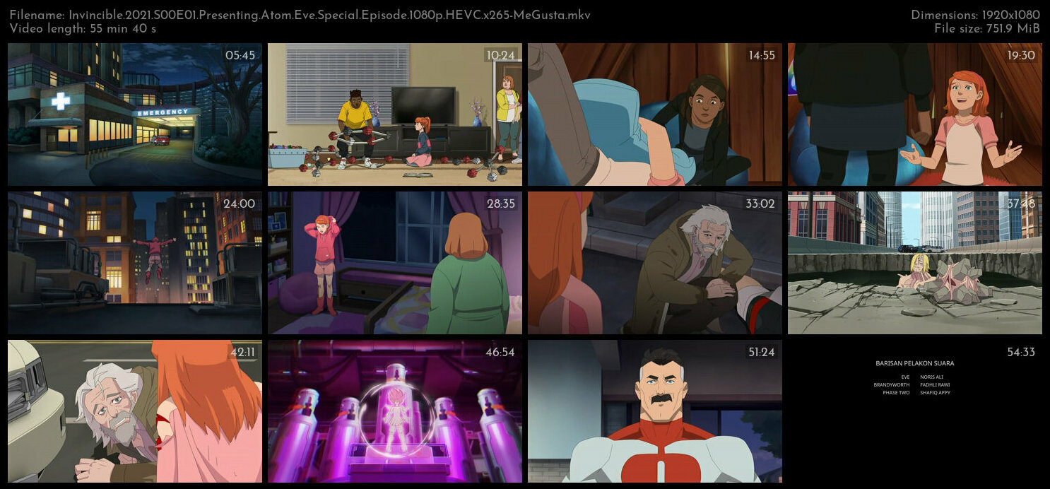 Invincible 2021 S00E01 Presenting Atom Eve Special Episode 1080p HEVC x265 MeGusta TGx