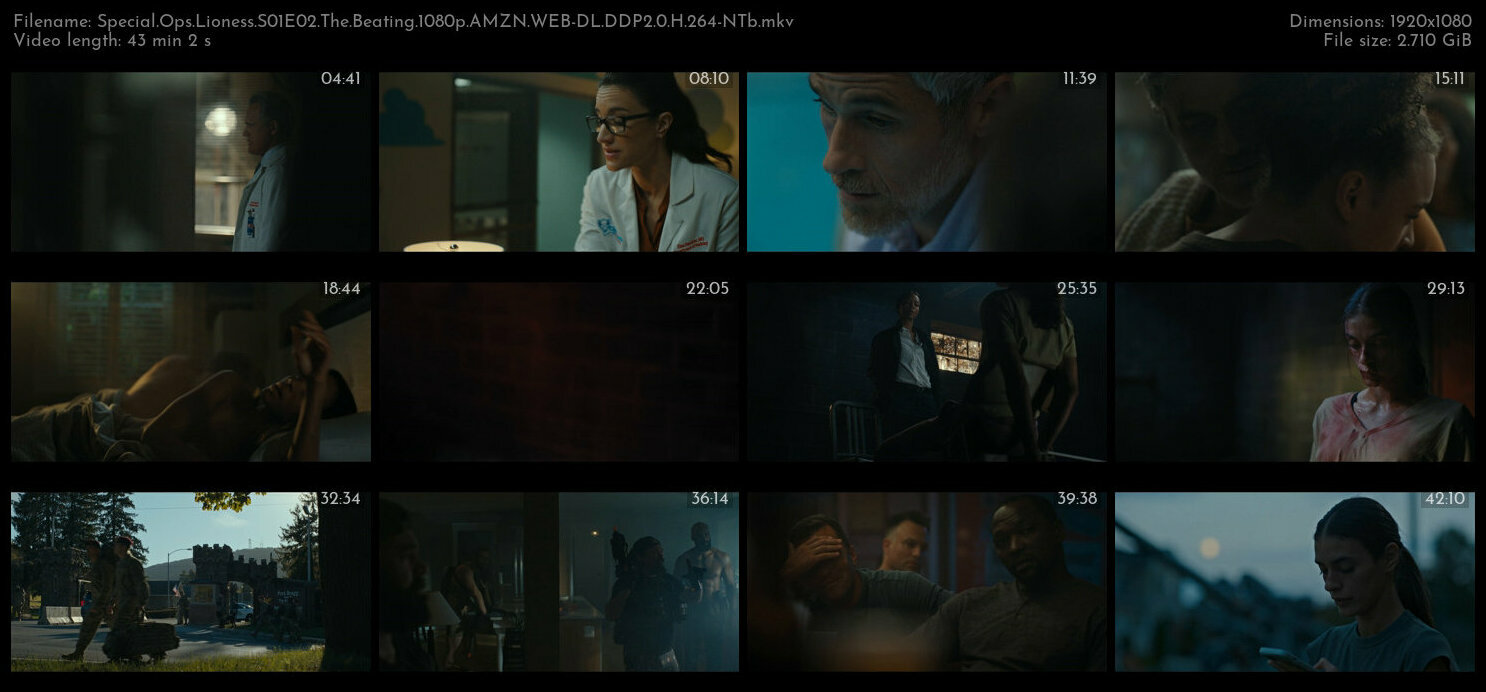 Special Ops Lioness S01E02 The Beating 1080p AMZN WEB DL DDP2 0 H 264 NTb TGx