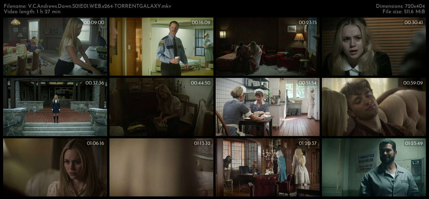 V C Andrews Dawn S01E01 WEB x264 TORRENTGALAXY