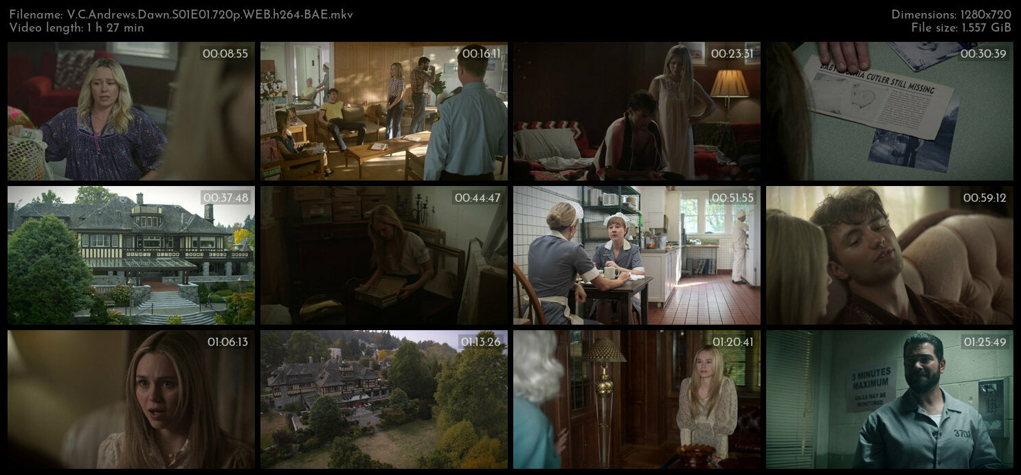 V C Andrews Dawn S01E01 720p WEB h264 BAE TGx