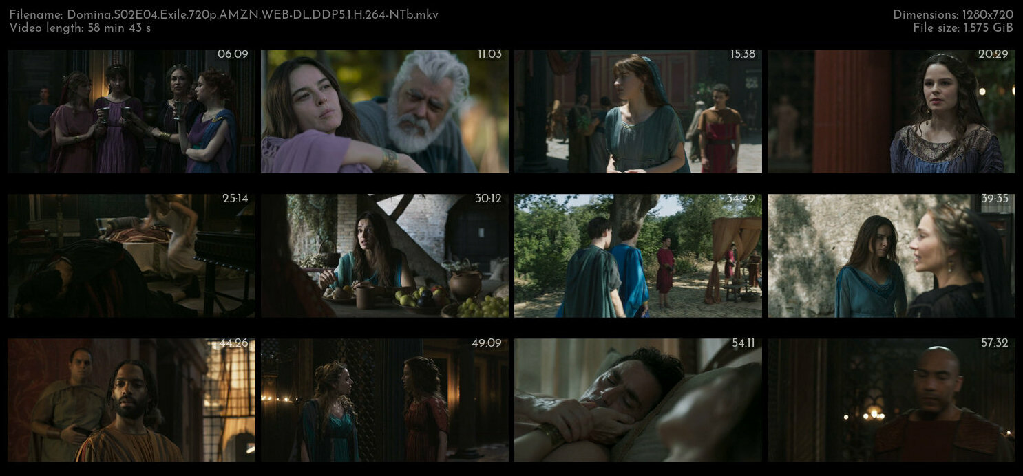 Domina S02E04 Exile 720p AMZN WEB DL DDP5 1 H 264 NTb TGx