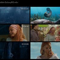The Little Mermaid 2023 720p WEBRip 900MB x264 GalaxyRG