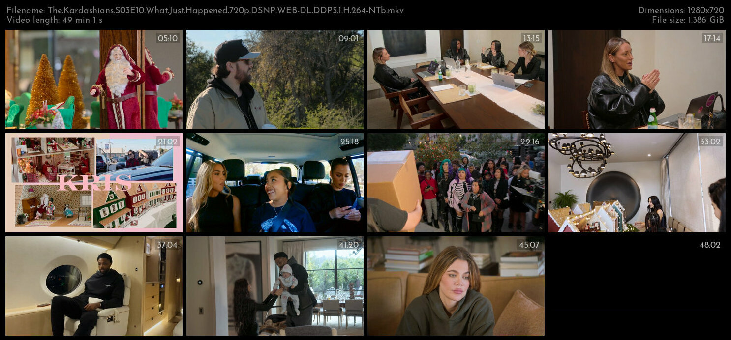 The Kardashians S03E10 What Just Happened 720p DSNP WEB DL DDP5 1 H 264 NTb TGx