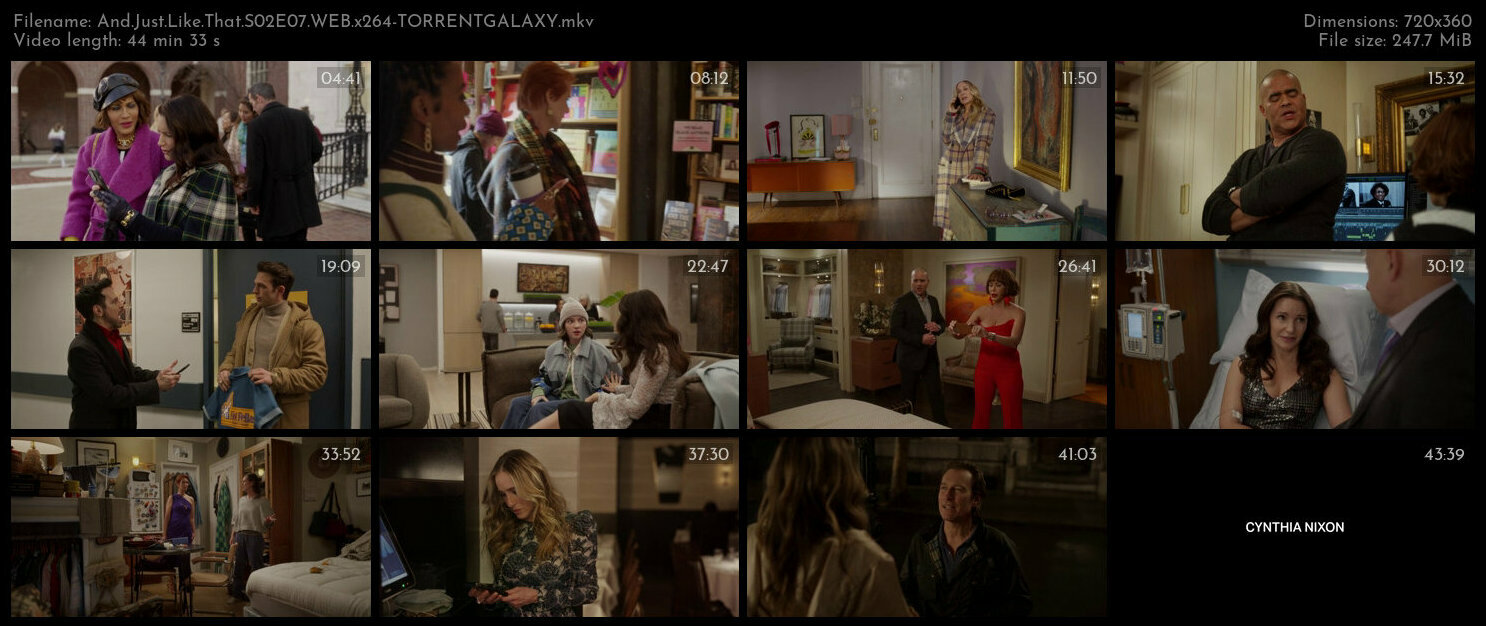 And Just Like That S02E07 WEB x264 TORRENTGALAXY