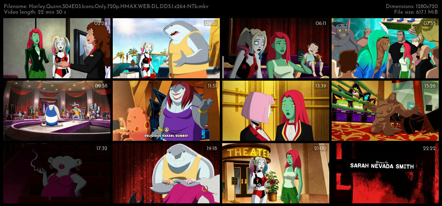 Harley Quinn S04E03 Icons Only 720p HMAX WEB DL DD5 1 x264 NTb TGx