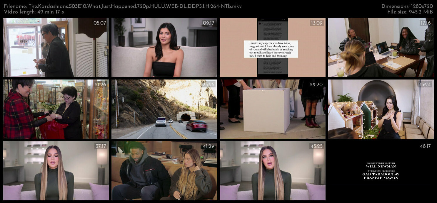 The Kardashians S03E10 What Just Happened 720p HULU WEB DL DDP5 1 H 264 NTb TGx