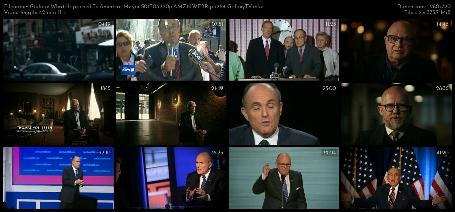 Giuliani What Happened To Americas Mayor S01 COMPLETE 720p AMZN WEBRip x264 GalaxyTV