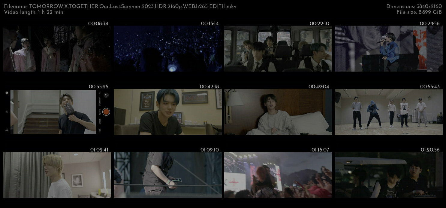 TOMORROW X TOGETHER Our Lost Summer 2023 HDR 2160p WEB h265 EDITH TGx