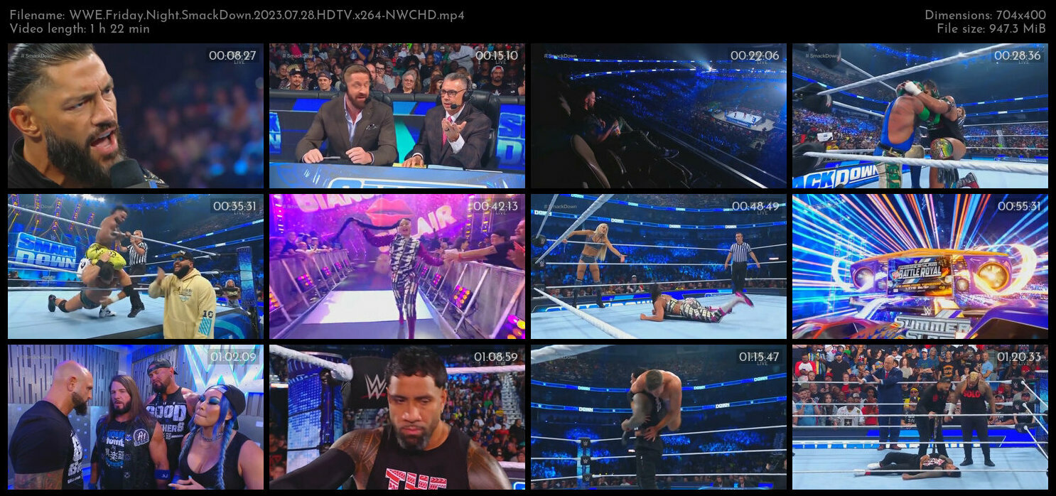 WWE Friday Night SmackDown 2023 07 28 HDTV x264 NWCHD TGx