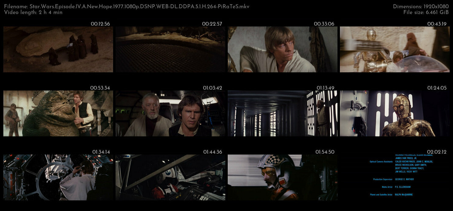Star Wars Episode IV A New Hope 1977 1080p DSNP WEB DL DDPA 5 1 H 264 PiRaTeS TGx
