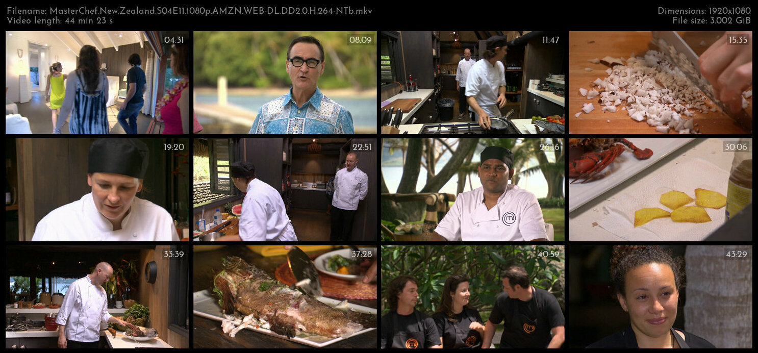 MasterChef New Zealand S04E11 1080p AMZN WEB DL DD2 0 H 264 NTb TGx