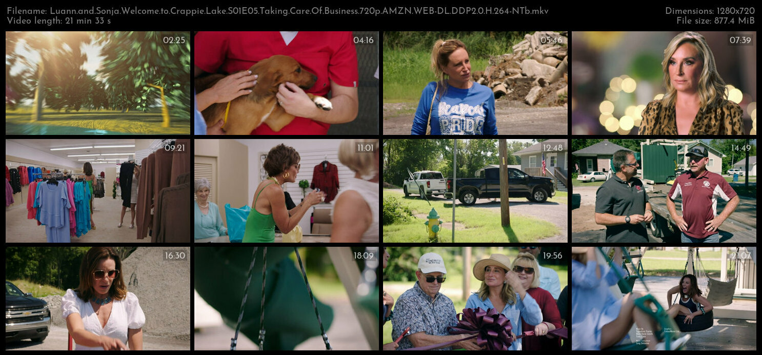 Luann and Sonja Welcome to Crappie Lake S01E05 Taking Care Of Business 720p AMZN WEB DL DDP2 0 H 264