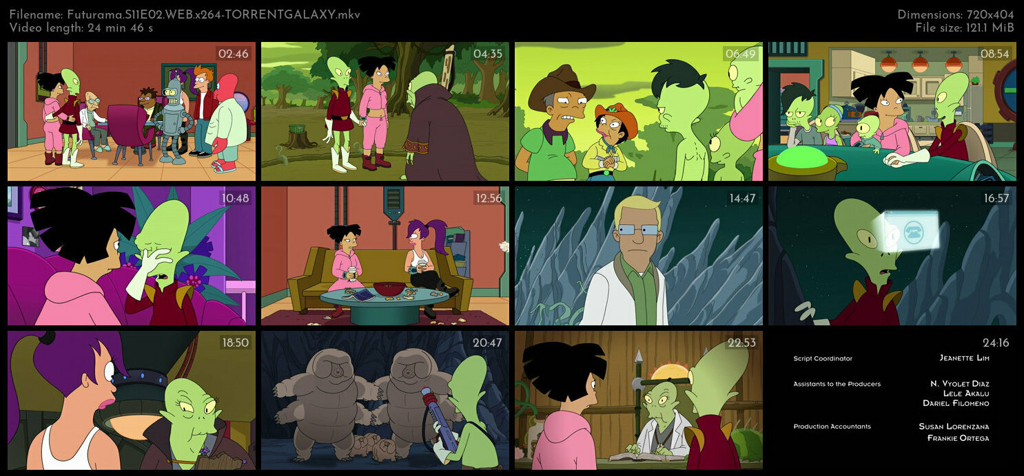 Futurama S11E02 WEB x264 TORRENTGALAXY