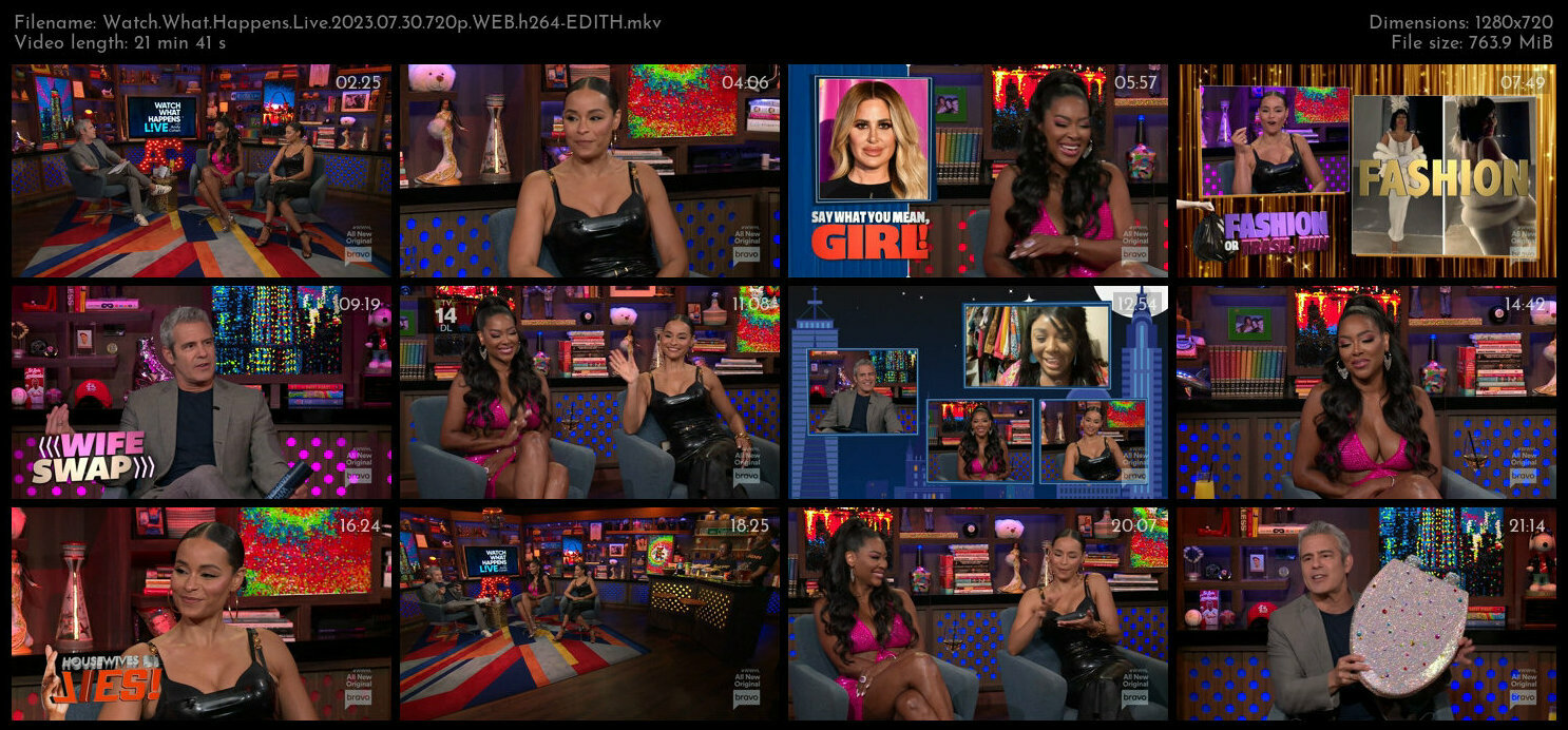 Watch What Happens Live 2023 07 30 720p WEB h264 EDITH TGx