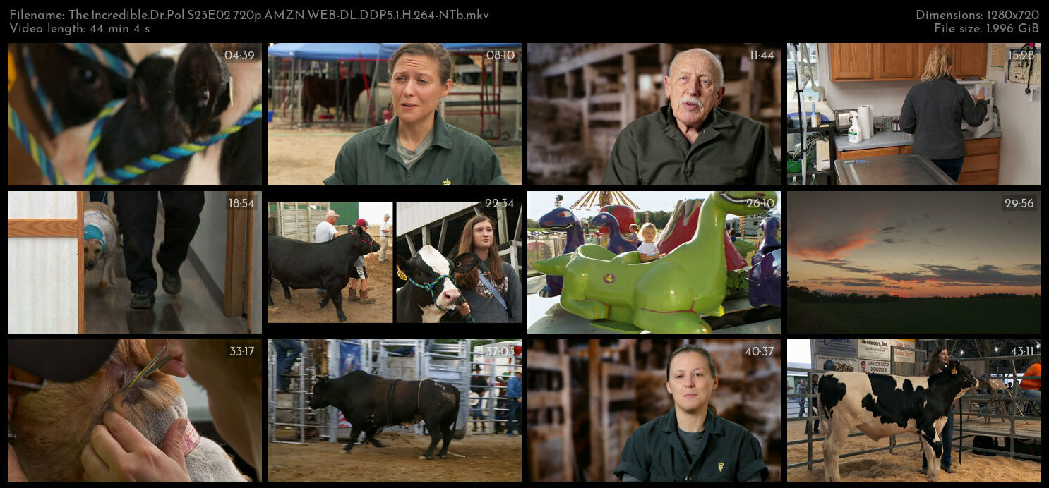 The Incredible Dr Pol S23E02 720p AMZN WEB DL DDP5 1 H 264 NTb TGx