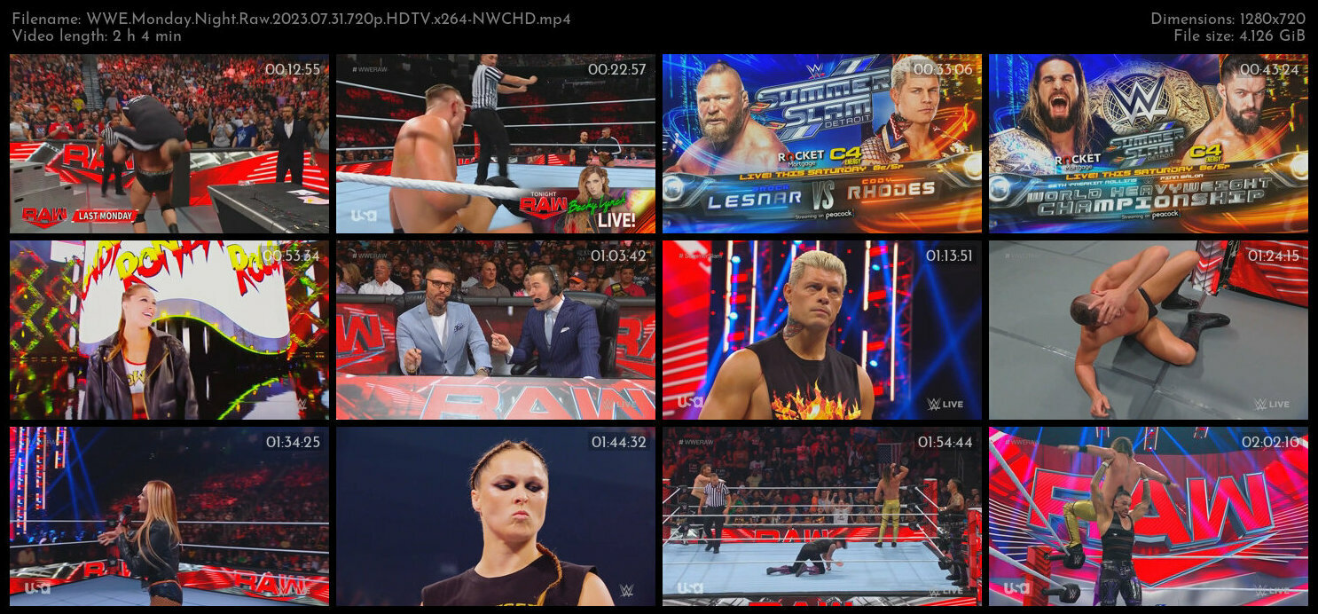 WWE Monday Night Raw 2023 07 31 720p HDTV x264 NWCHD TGx
