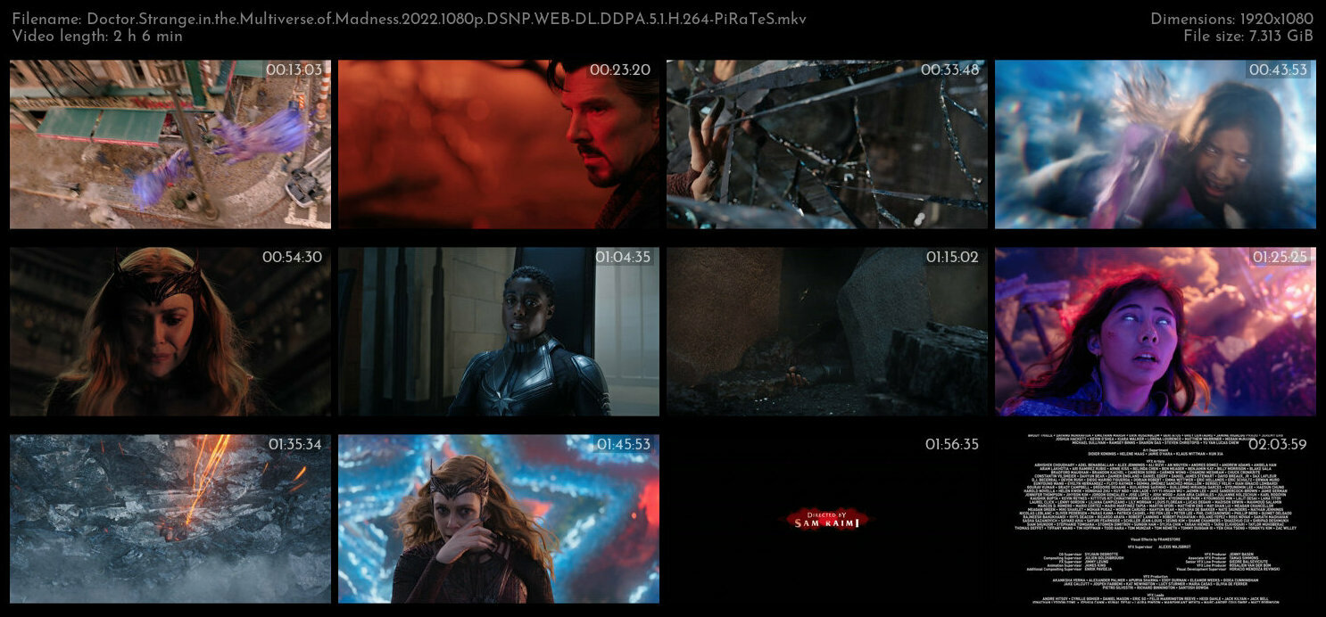 Doctor Strange in the Multiverse of Madness 2022 1080p DSNP WEB DL DDPA 5 1 H 264 PiRaTeS TGx