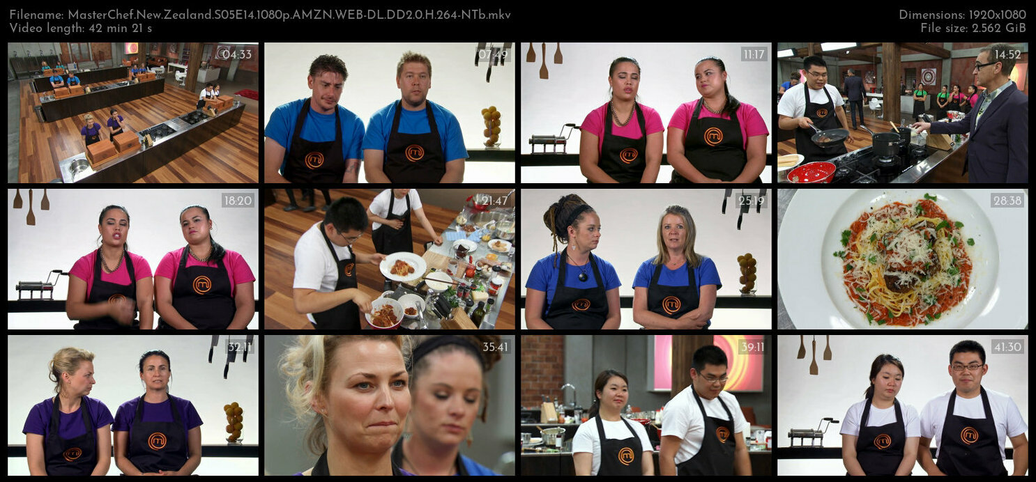 MasterChef New Zealand S05E14 1080p AMZN WEB DL DD2 0 H 264 NTb TGx