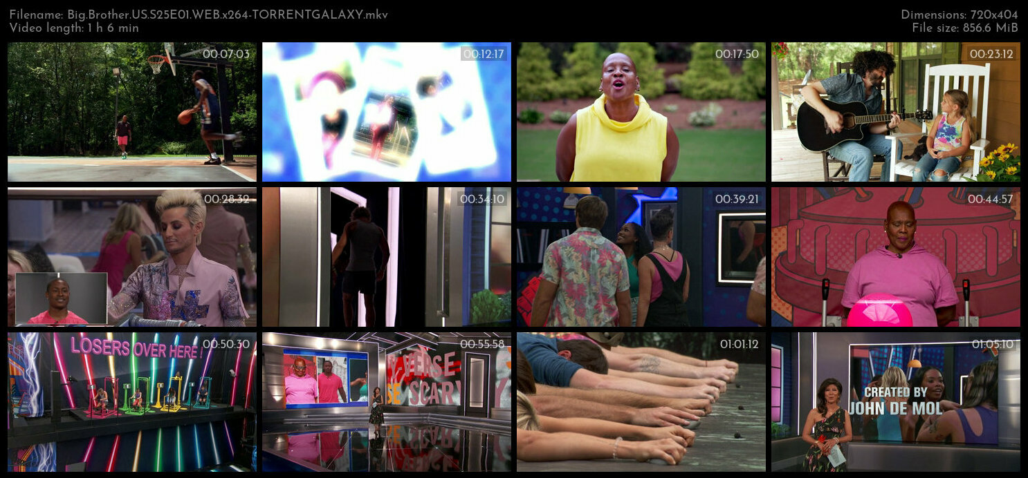 Big Brother US S25E01 WEB x264 TORRENTGALAXY