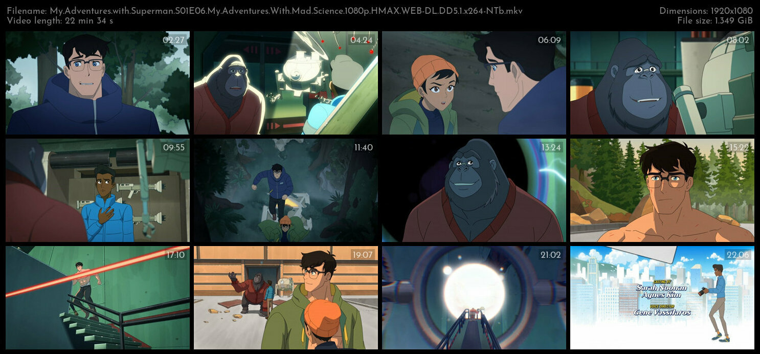 My Adventures with Superman S01E06 My Adventures With Mad Science 1080p HMAX WEB DL DD5 1 x264 NTb T