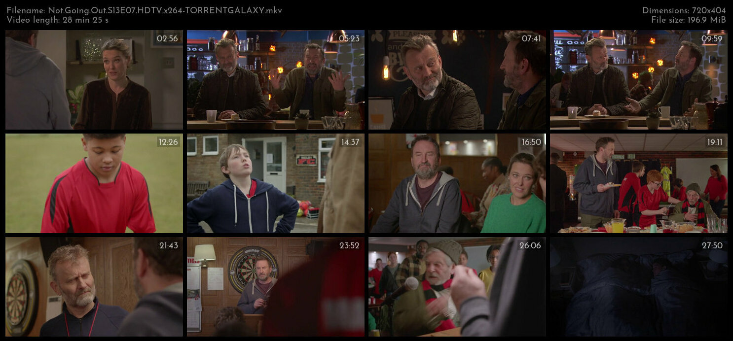 Not Going Out S13E07 HDTV x264 TORRENTGALAXY