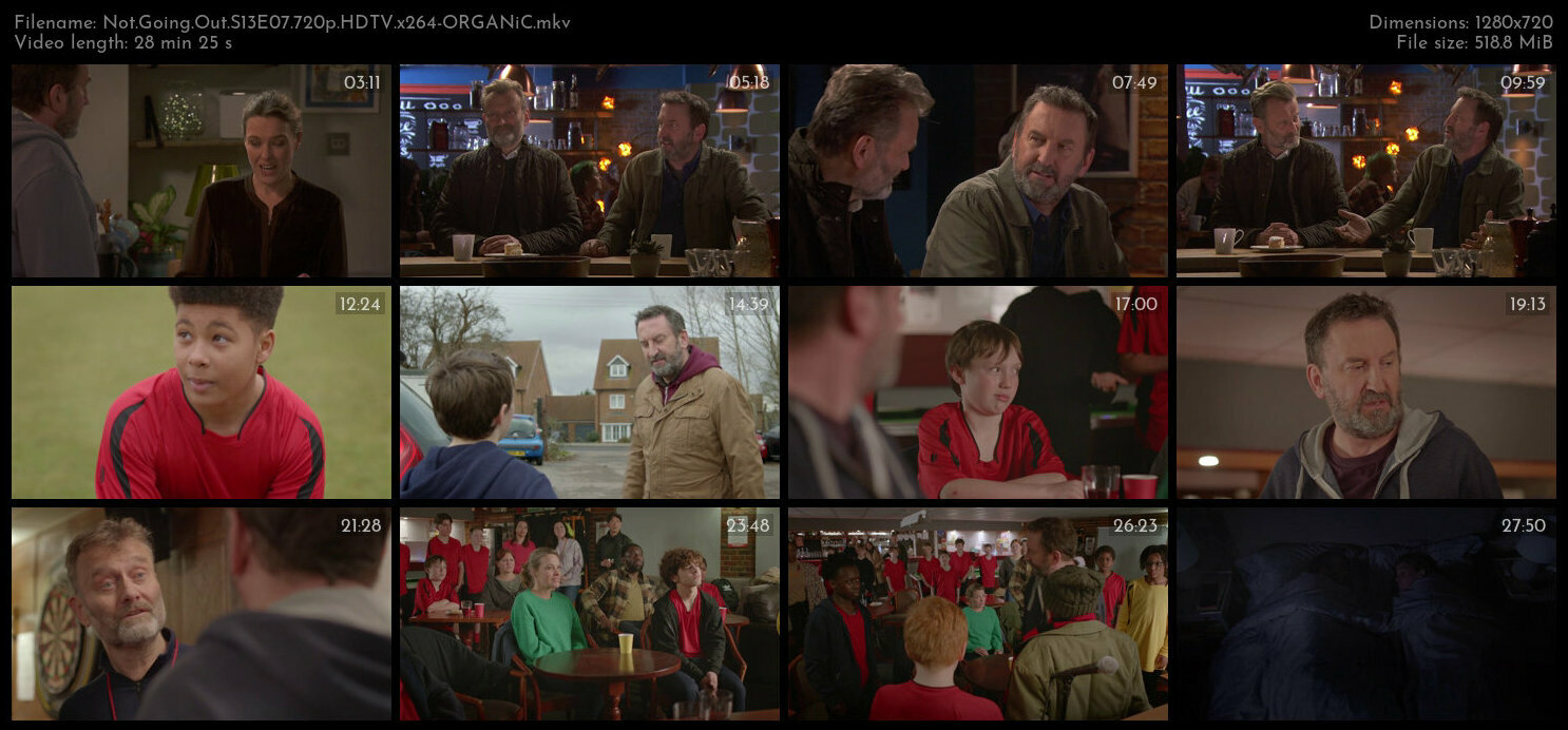 Not Going Out S13E07 720p HDTV x264 ORGANiC TGx