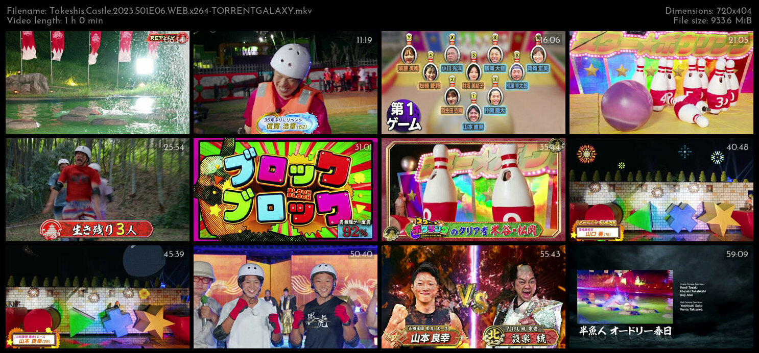 Takeshis Castle 2023 S01E06 WEB x264 TORRENTGALAXY