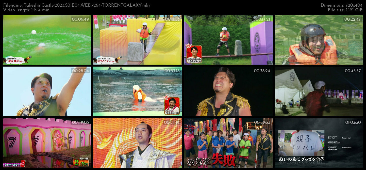 Takeshis Castle 2023 S01E04 WEB x264 TORRENTGALAXY