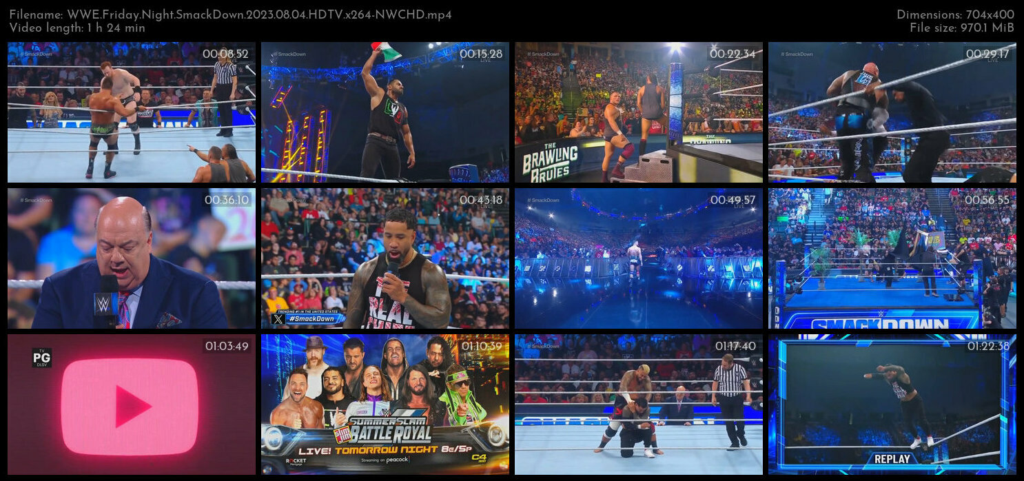 WWE Friday Night SmackDown 2023 08 04 HDTV x264 NWCHD TGx