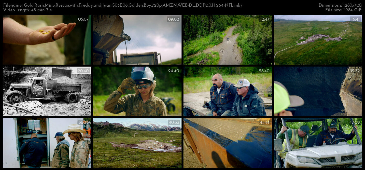 Gold Rush Mine Rescue with Freddy and Juan S03E06 Golden Boy 720p AMZN WEB DL DDP2 0 H 264 NTb TGx