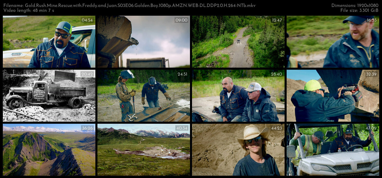 Gold Rush Mine Rescue with Freddy and Juan S03E06 Golden Boy 1080p AMZN WEB DL DDP2 0 H 264 NTb TGx