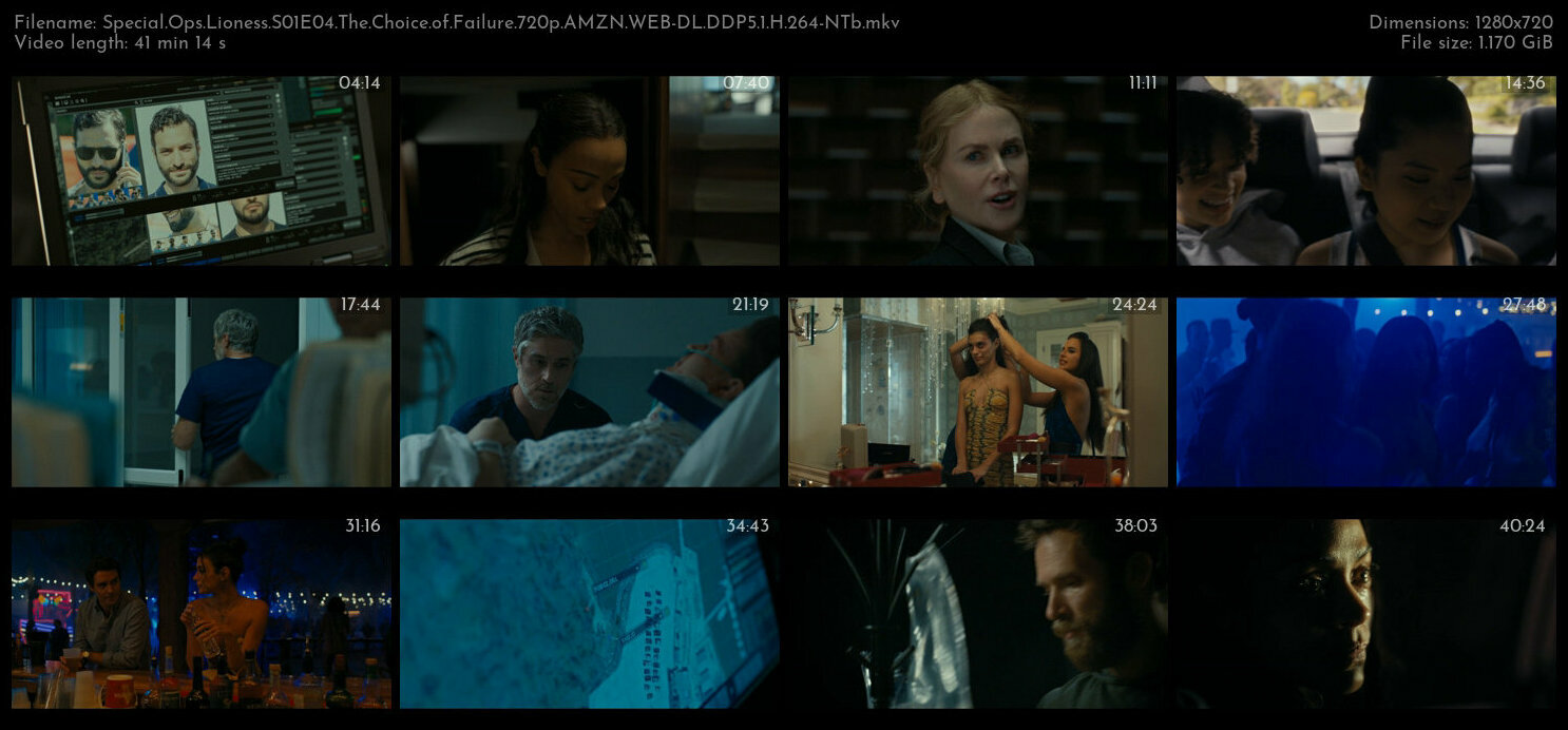 Special Ops Lioness S01E04 The Choice of Failure 720p AMZN WEB DL DDP5 1 H 264 NTb TGx