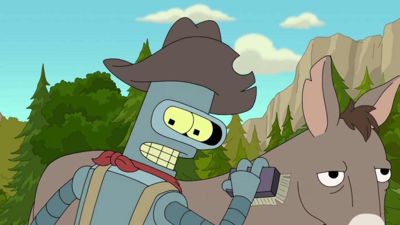 Futurama S08E03 How the West Was 1010001 720p HULU WEB DL DDP5 1 H 264 FLUX TGx