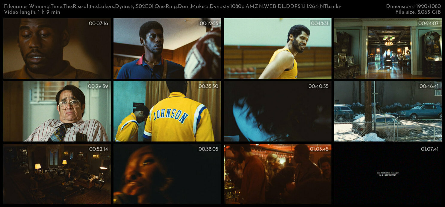 Winning Time The Rise of the Lakers Dynasty S02E01 One Ring Dont Make a Dynasty 1080p AMZN WEB DL DD