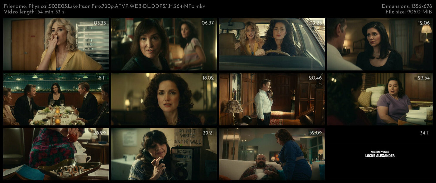 Physical S03E03 Like Its on Fire 720p ATVP WEB DL DDP5 1 H 264 NTb TGx