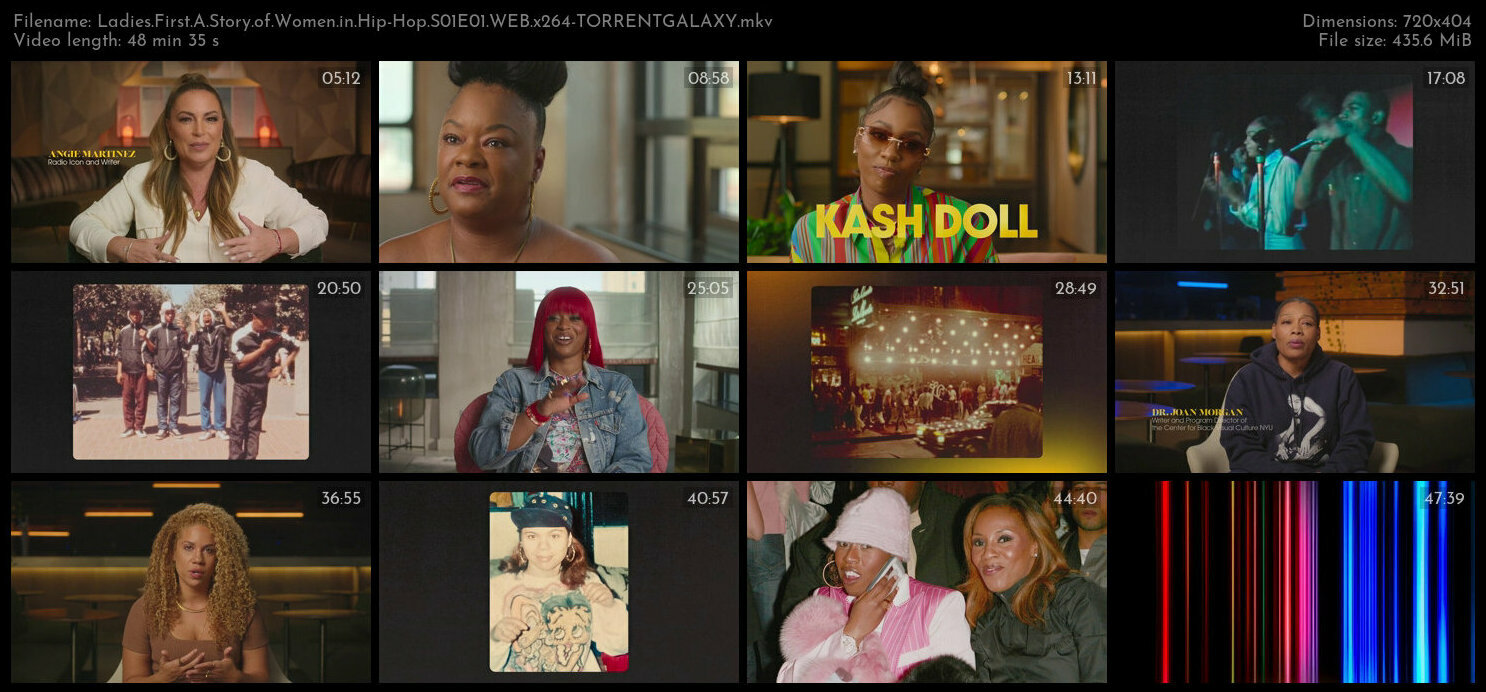 Ladies First A Story of Women in Hip Hop S01E01 WEB x264 TORRENTGALAXY