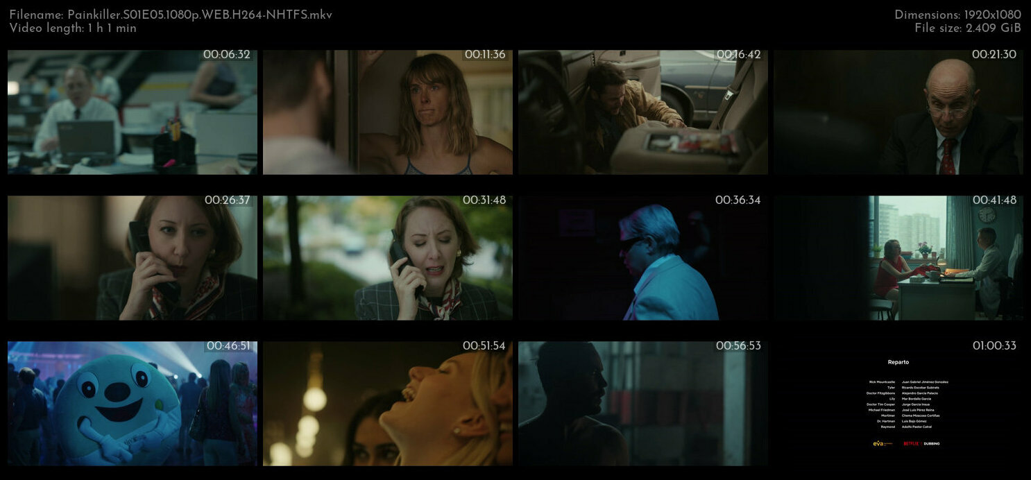 Painkiller S01 COMPLETE 1080p NF WEB H264 NHTFS TGx