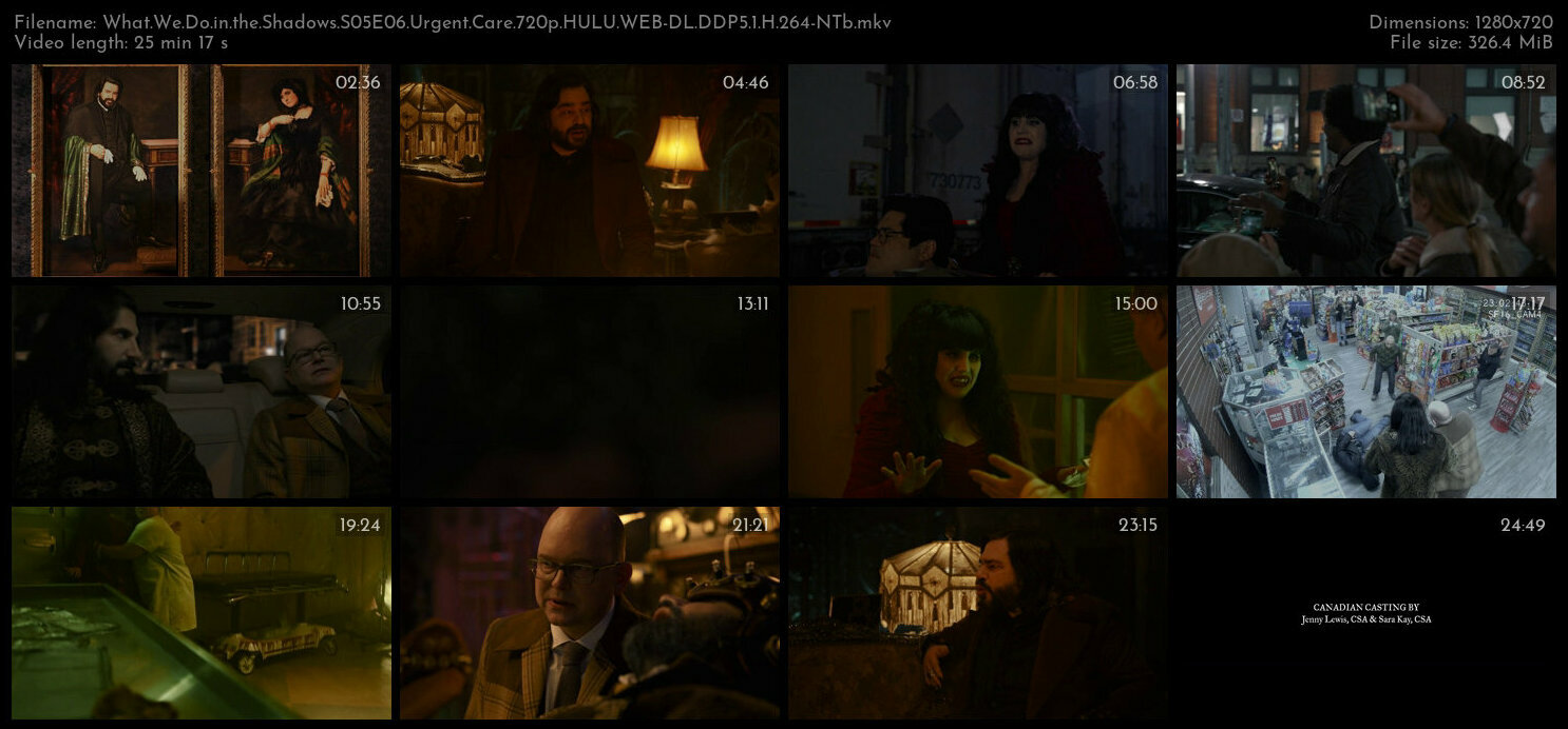 What We Do in the Shadows S05E06 Urgent Care 720p HULU WEB DL DDP5 1 H 264 NTb TGx