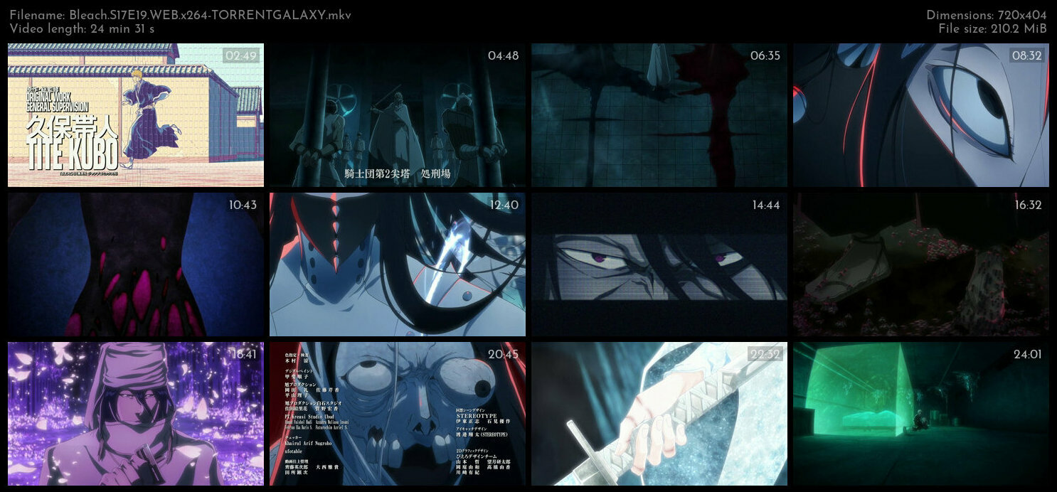 Bleach S17E19 WEB x264 TORRENTGALAXY