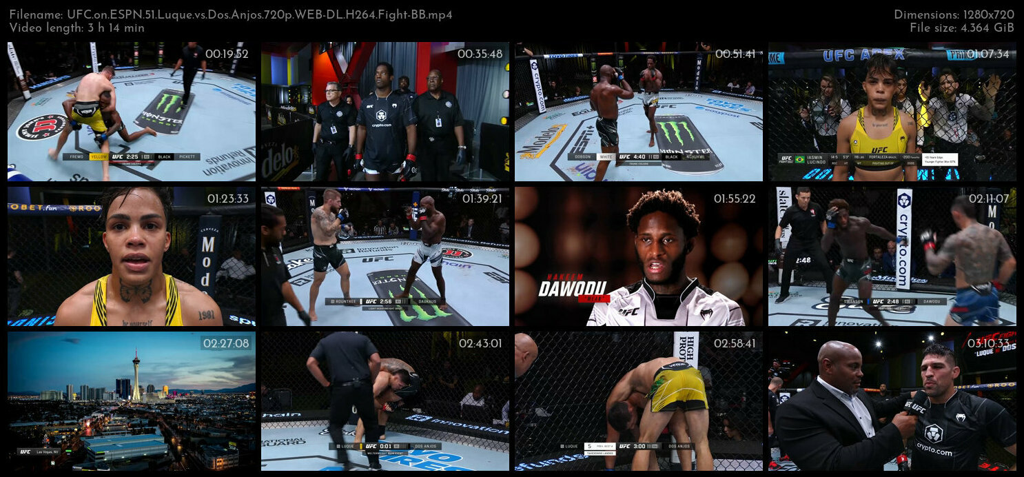 UFC on ESPN 51 Luque vs Dos Anjos 720p WEB DL H264 Fight BB