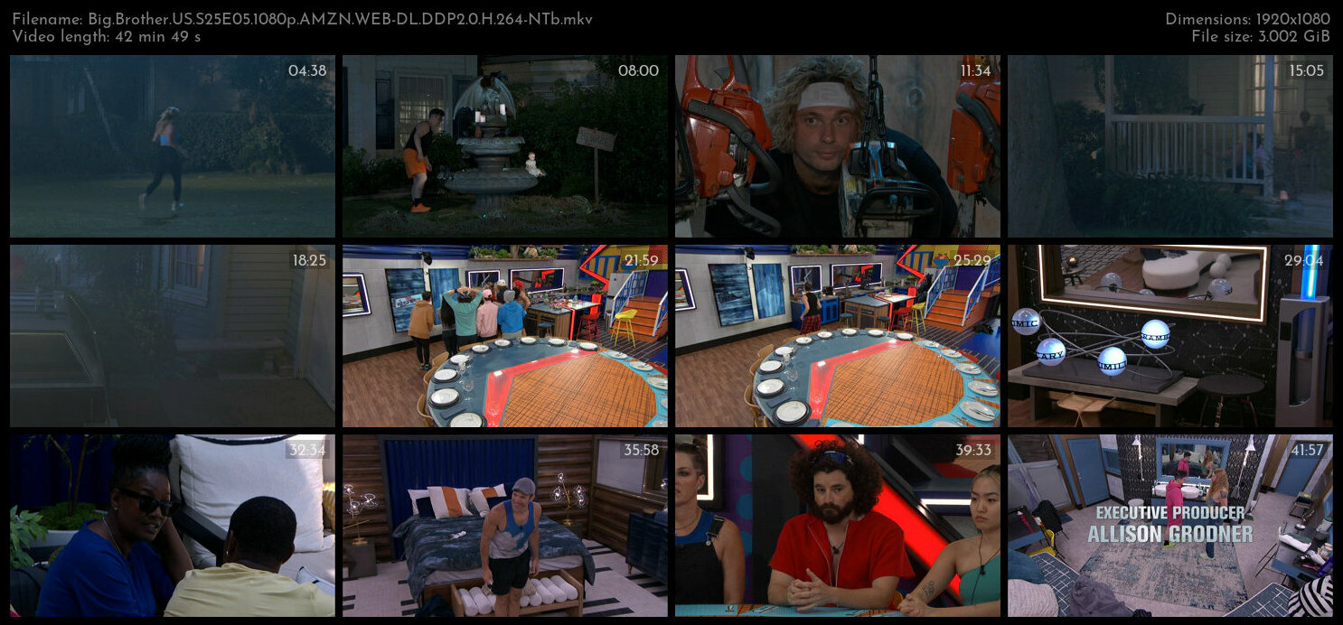 Big Brother US S25E05 1080p AMZN WEB DL DDP2 0 H 264 NTb TGx