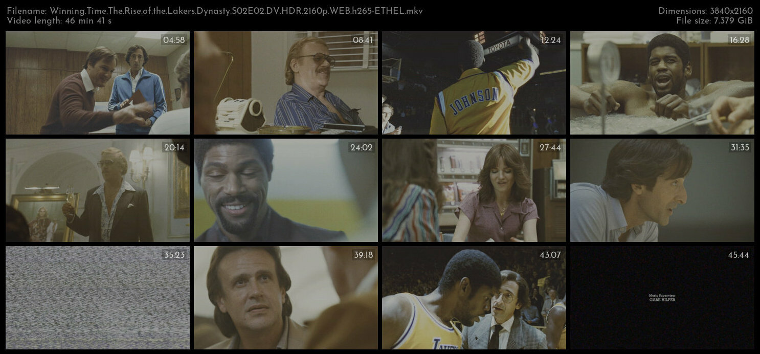 Winning Time The Rise of the Lakers Dynasty S02E02 DV HDR 2160p WEB h265 ETHEL TGx